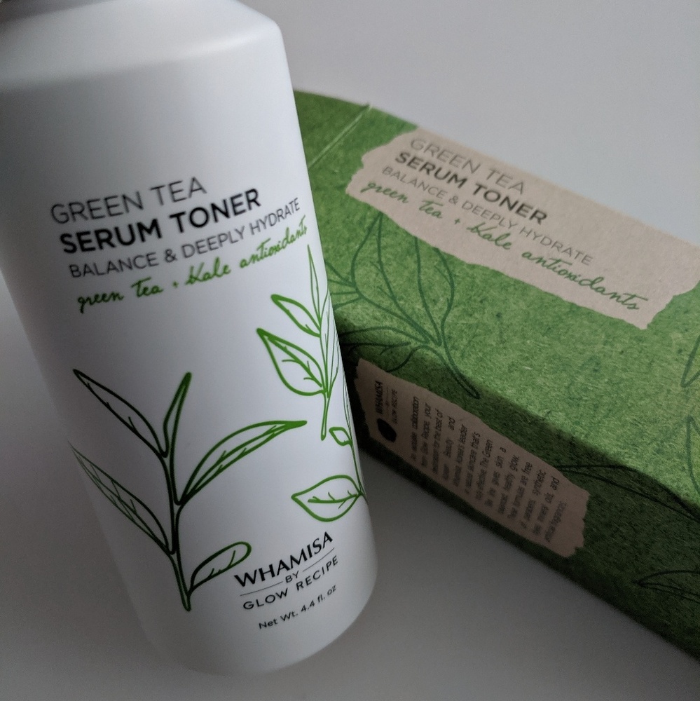 BNIB Whamisa by Glow Recipe Green Tea Serum Toner